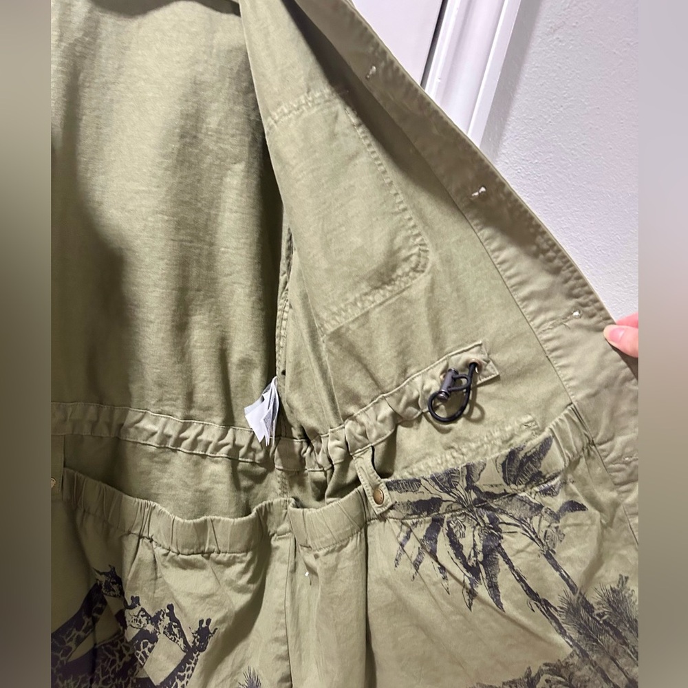 Banana Republic Army Green Jacket. XL. NWOT. - Picture 5 of 9